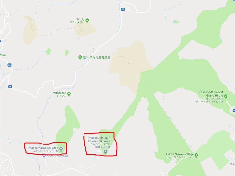 google maps annupuri and moiwa