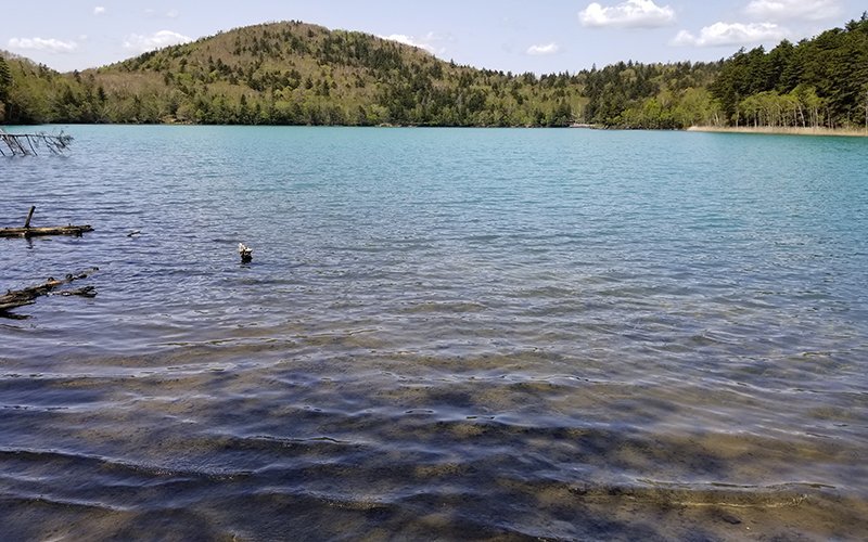 lake onneto clear water