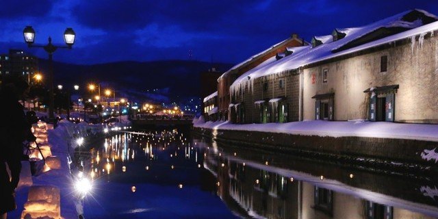 Otaru snow light path medium