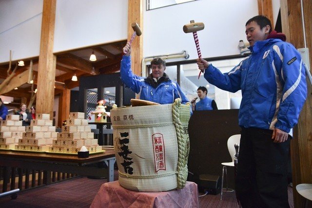 New year event at hanazono niseko medium